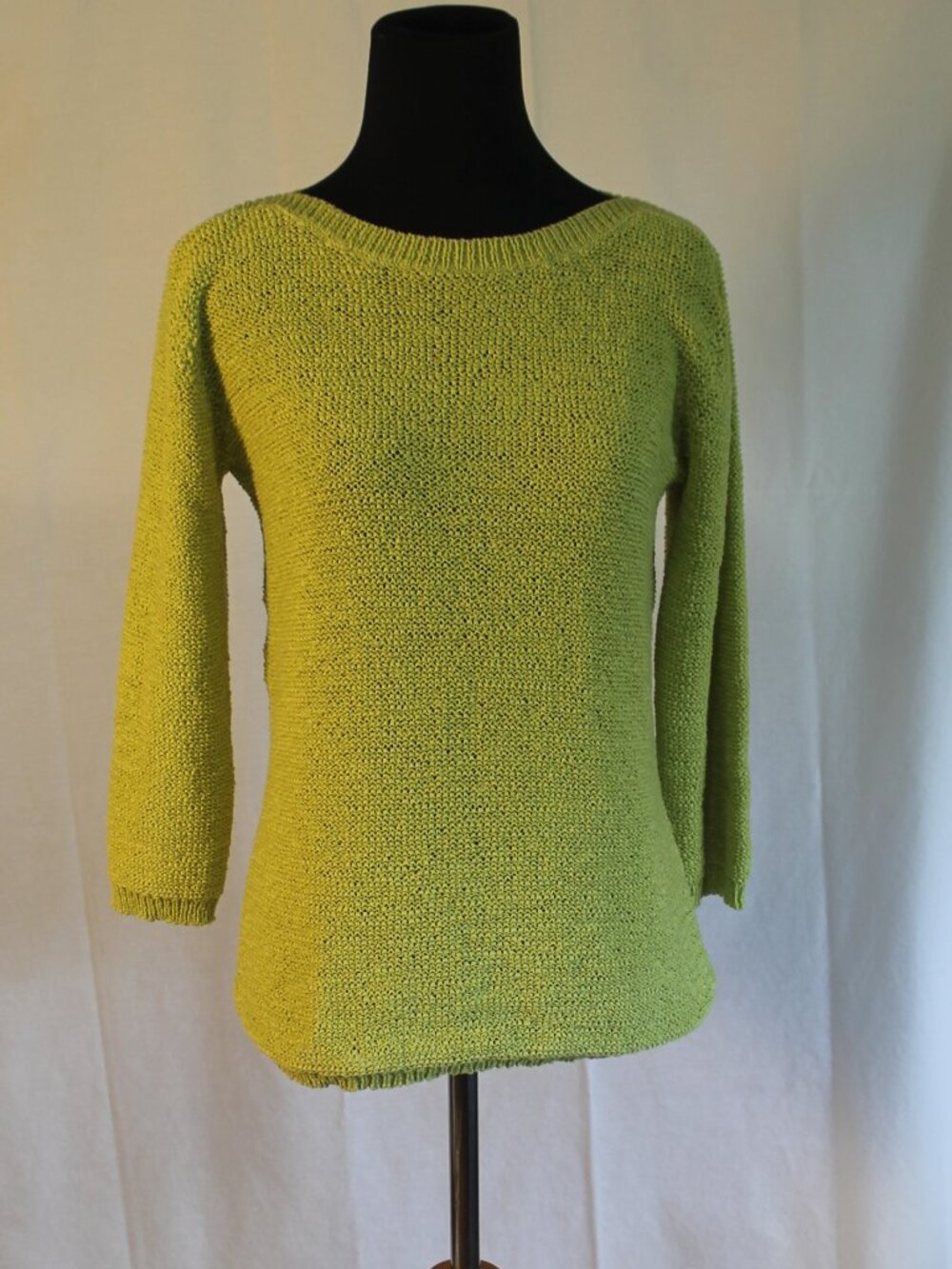 Coldwater Creek Lime Green Lightweight Sweater XS